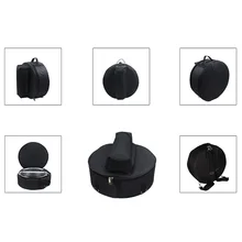 Прочный Snare цилиндрическая сумка рюкзак чехол с плечевым ремнем наружные карманы ударные сумки для инструментов и чехлов 44,5*17 см хит