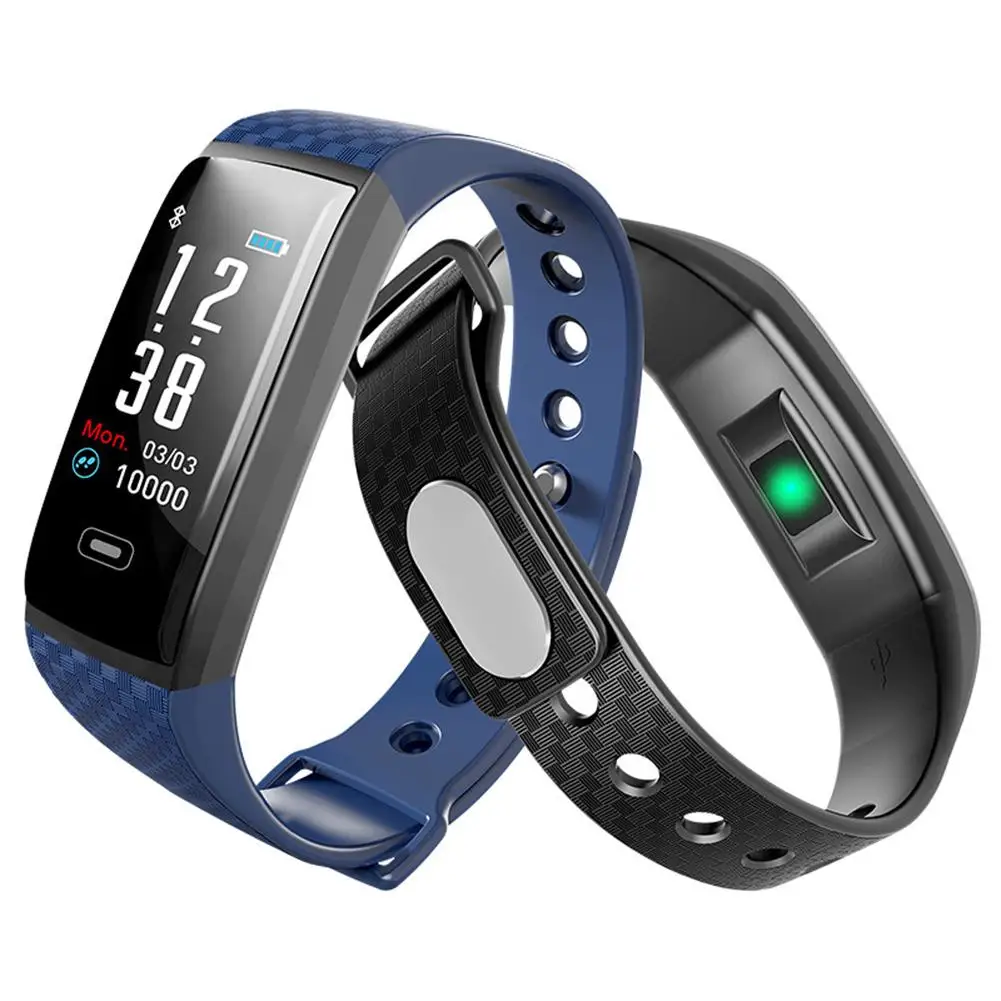 

Rondaful Bluetooth Smartwatch IP67 Waterproof Smart Fitness Tracker Bracelet Blood Pressure Heart Rate Tracking Wristband Watch