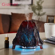 Volcanic Air Humidifier Essential Oil Diffuser Aromatherapy Night Cool Mist Ultrasonic Humidificador For Home Aroma Diffuser mini usb air humidifier donuts purifier aroma diffuser for home humidificador essential oil diffuser aromatherapy mist maker