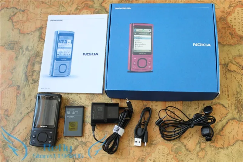 original brand phone nokia 6700s mobile phone camera 5 0mp bluetooth java unlocked 6700 slide phone fsbay com