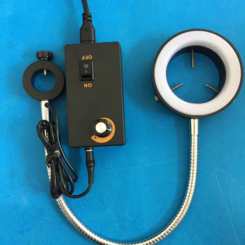 Инструмент и оборудование, посвященный светодиодный Белый свет металлический шланг для регулировки яркости микроскоп боковой диаметр