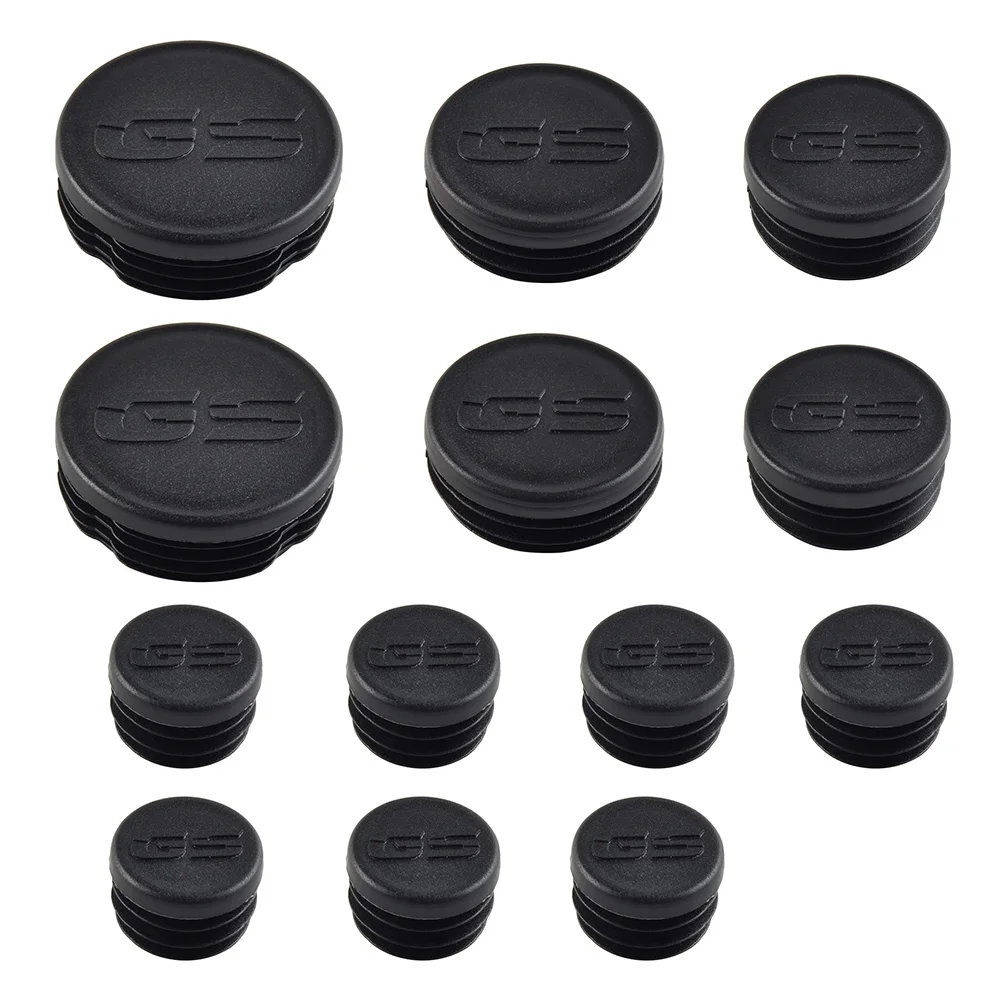 Decorative for BMW R1200GS R 1200 GS R1200 GS LC Adventure 2013 2014 2015 2016 2017 2018 Frame Cap Set Coaste 9PCS Motorcycle Frame Hole Cover Caps Plug