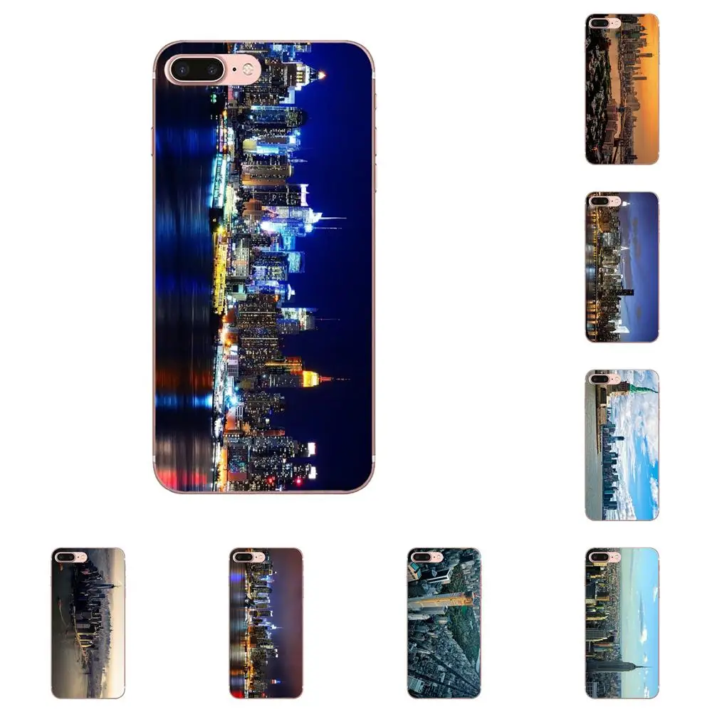 

New York City Skyline For Samsung Galaxy Note 5 8 9 S3 S4 S5 S6 S7 S8 S9 S10 mini Edge Plus Lite TPU Fashion Case Cover