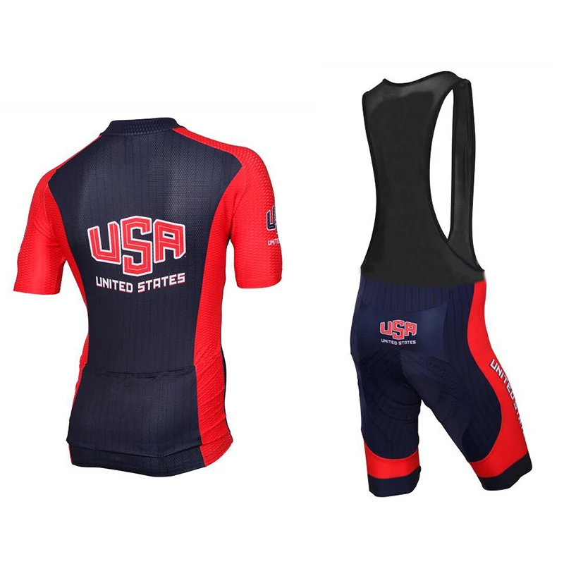 Команда USA дизайн ropa ciclismo Велосипеды Джерси Биб шорты cullot велосипедный спорт одежда спортивная рубашка на открытом воздухе велосипедная одежда 9D гелевая накладка