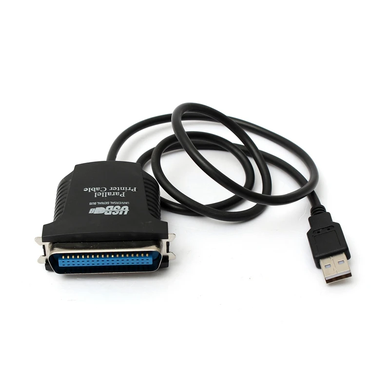 Горячая продажа 80 см USB к параллельному IEEE 1284 36 Pin 12 Мбит/с адаптер кабеля принтера