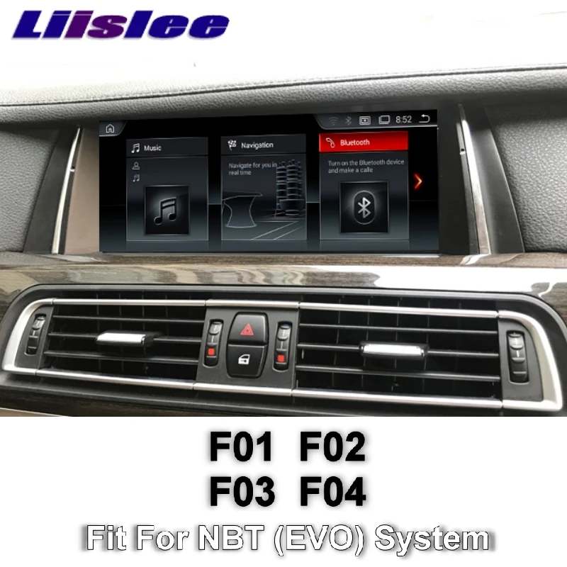 Best LiisLee Car Multimedia GPS Audio Hi-Fi Radio Stereo For BMW 7 Series F01 F02 F03 F04 Original NBT Style Navigation NAVI 2