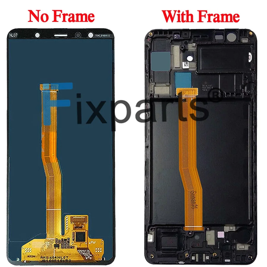 100% Tested For Samsung Galaxy A7 2018 SM-A750F A750 LCD Display Touch Screen Digitizer Assembly Amoled For Samsung A750 LCD (1)