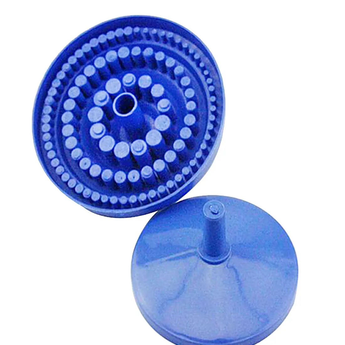 Drill Bit Storage Case Round Shape 100 Hole Tool Drill Bit Organizer Storage box