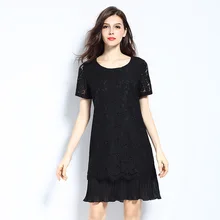 2017 Plus Size 5XL Summer Dress Vintage Boho Evening Party Women Office Runway Beach Club Ladies Ukraine Lace Chiffon Dresses