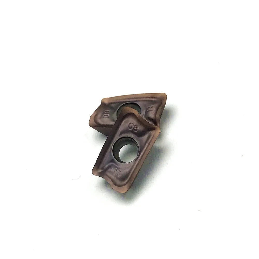 

10PCS Carbide insert AOMT123608 PEER M VP15TF high quality AOMT 123608 CNC face milling insert Carbide tool turning tool