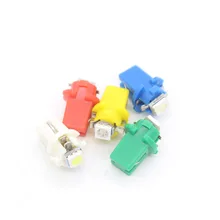 Dongzhen 50 х 24В Авто Грузовик 5050 T5 B8.3D светодиодный подсветка для салона автомобиля лампа приборной панели Индикаторы приборной панели карта лампа