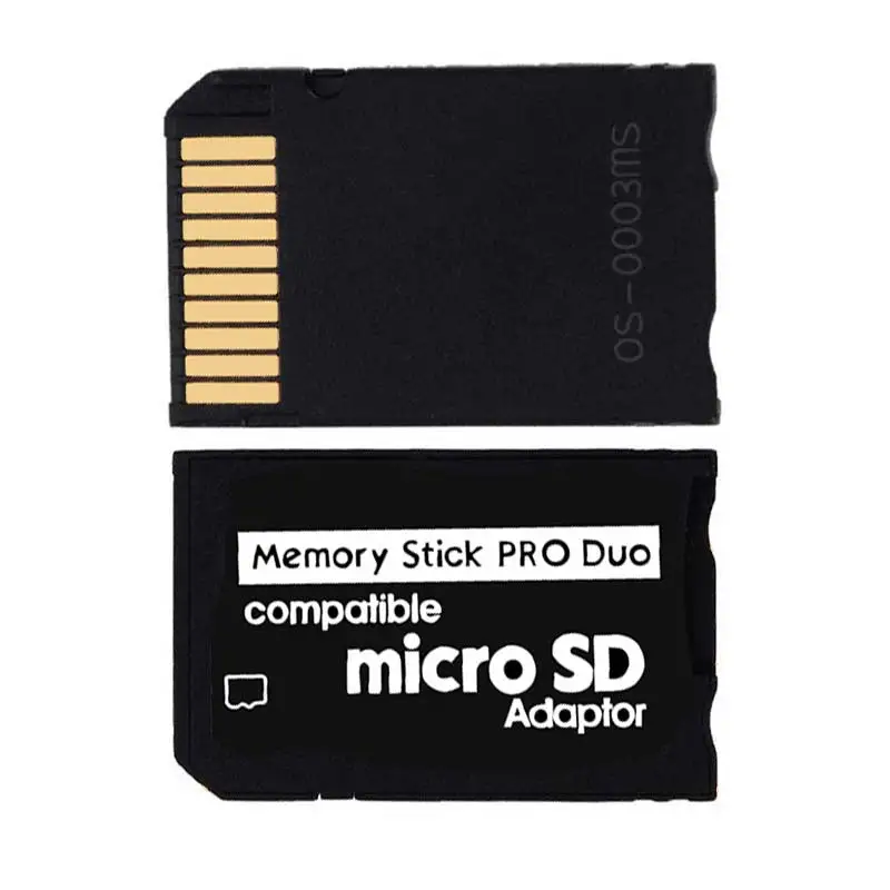 Ingelon Memory Stick Duo Card Reader Micro SD Adapter Cardreader for Sony PSP MS Micro sd to Memory Stick Pro Duo Adapter