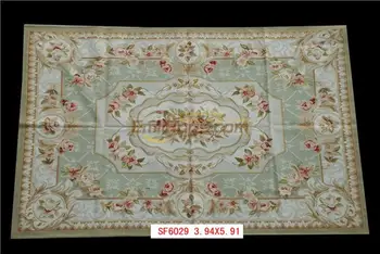 Woven Bedroom Carpet Carpets Square Rug Aubusson Carpet Natural Sheep Wool