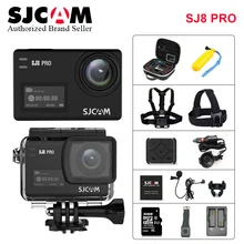 SJCAM SJ8 Pro 4K 60FPS WiFi Пульт дистанционного управления шлем Экшн-камера Ambarella H22 8* Цифровой зум Ultra HD Экстремальные виды спорта
