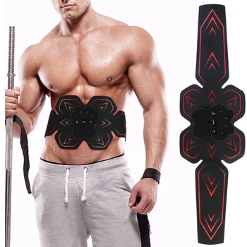

Electric EMS Abdominal Muscle Trainer ABS Stimulator Fitness Weight Loss Household Body Slimming Massage Macine Health Care
