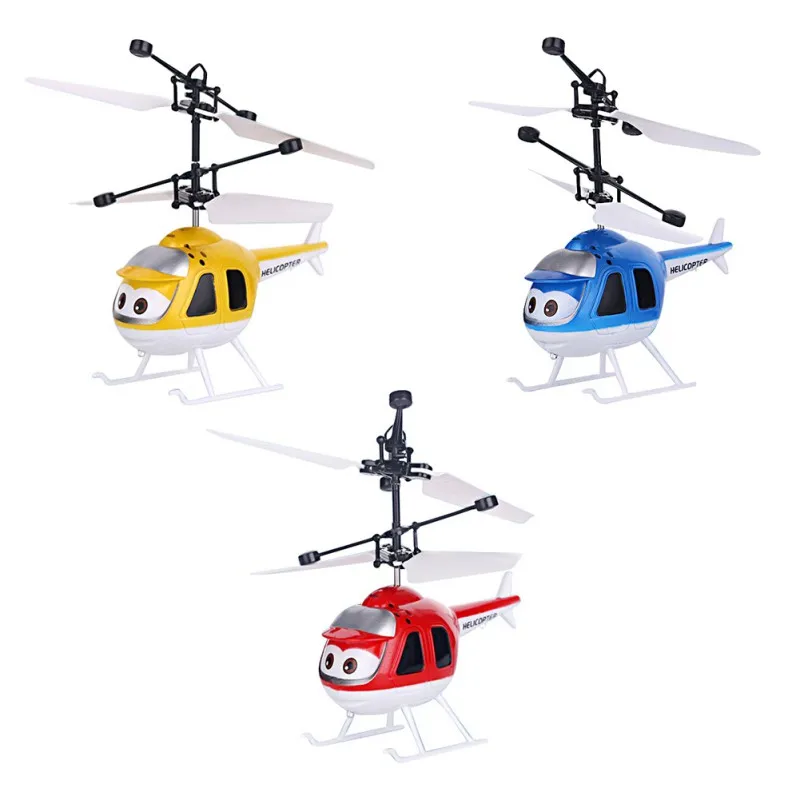 Мини Инфракрасный датчик Вертолет Самолет 3D гироскоп Helicoptero Электрический микро вертолет игрушка подарок для детей