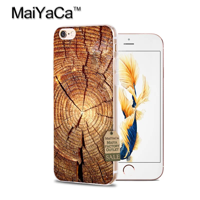 MaiYaCa xjh1784 текстура древесины телефон чехол для iPhone X 6 6s 7 7plus 8 8Plus 5 5s 11pro 12pro max 12 мини