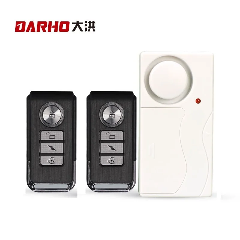 Darho Home Security Door Window Siren Magnetic Sensor Alarm Warning System Wireless Remote Control Door Detector Burglar Alarm