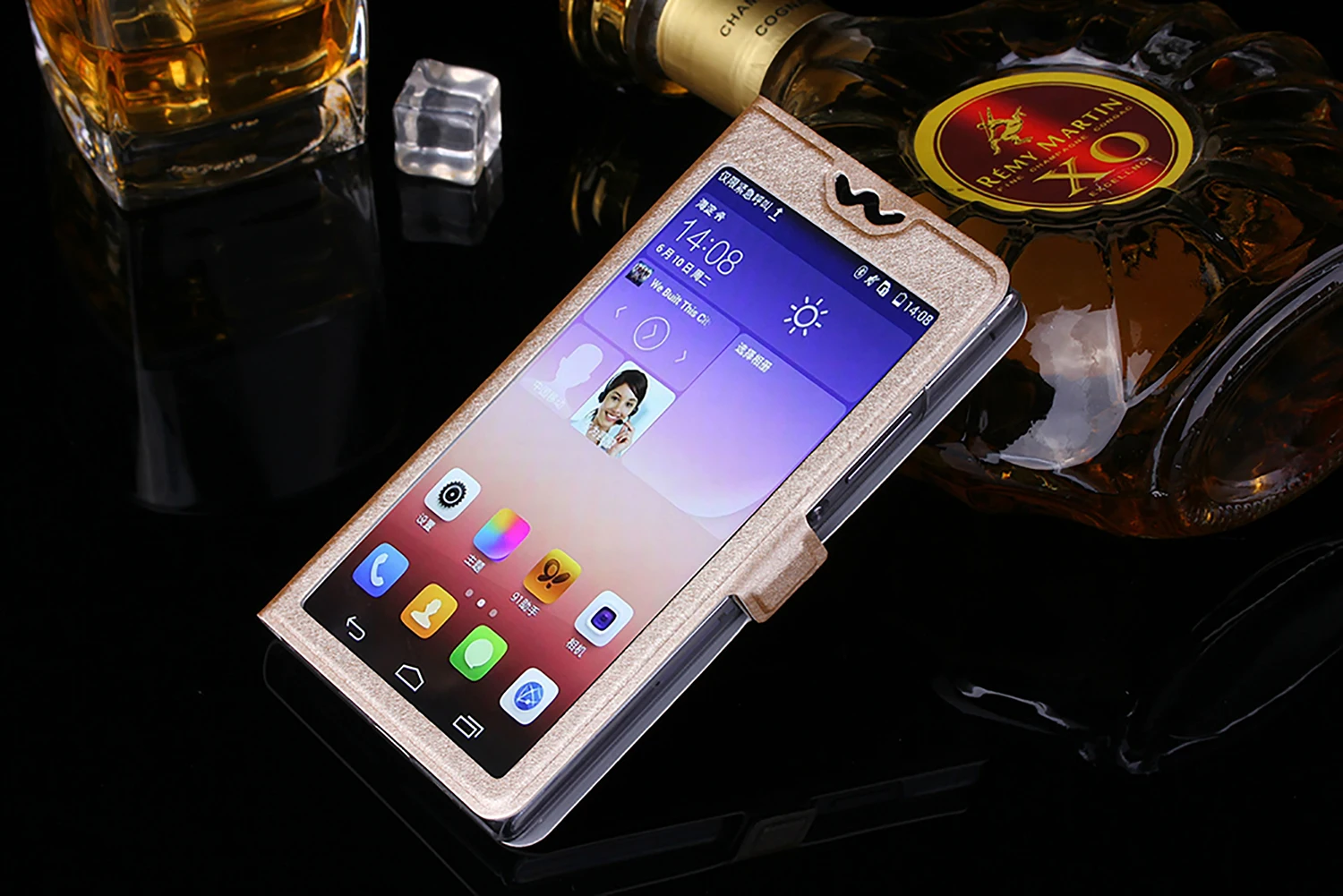 Кожаный чехол для телефона Oukitel Mix 2 Mix2 чехол для Oukitel K8000 K 8000 K5000 с полным окном для Oukitel C8 K3 C 8 K 3