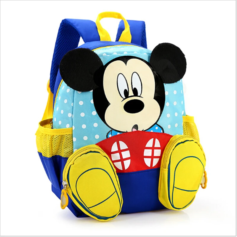 

Kindergarten Children Cartoon Mickey School Bags 2019 Kids Minnie Backpack Waterproof Schoolbags Satchel for boys and girls
