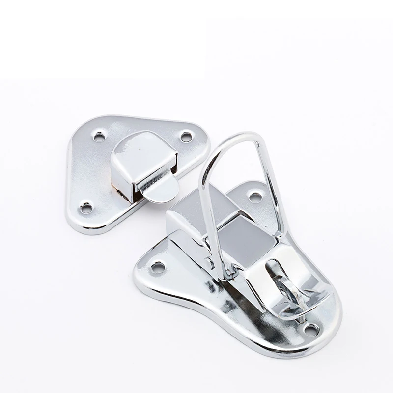 Wooden Box Iron Tool Cabinet Fitting Lock Bag Spring Belt Hasp Buckle Hardware Package Accessories 2PCS Cabinet Door Lock Drawer Lock Handbag Lock