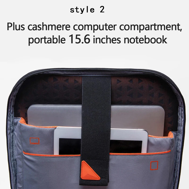 Оригинальный рюкзак для путешествий Xiaomi 15 6 дюймовый модный вместительный