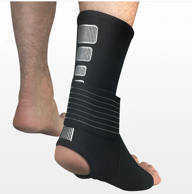 Laced Ankle Brace Lace up Foot Support Protector and Stabilizer