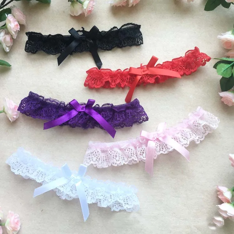 

1PC Fashion Sexy Women Girl Lace Floral Bowknot Wedding Party Bridal Lingerie Cosplay Leg Garter Belt Suspender