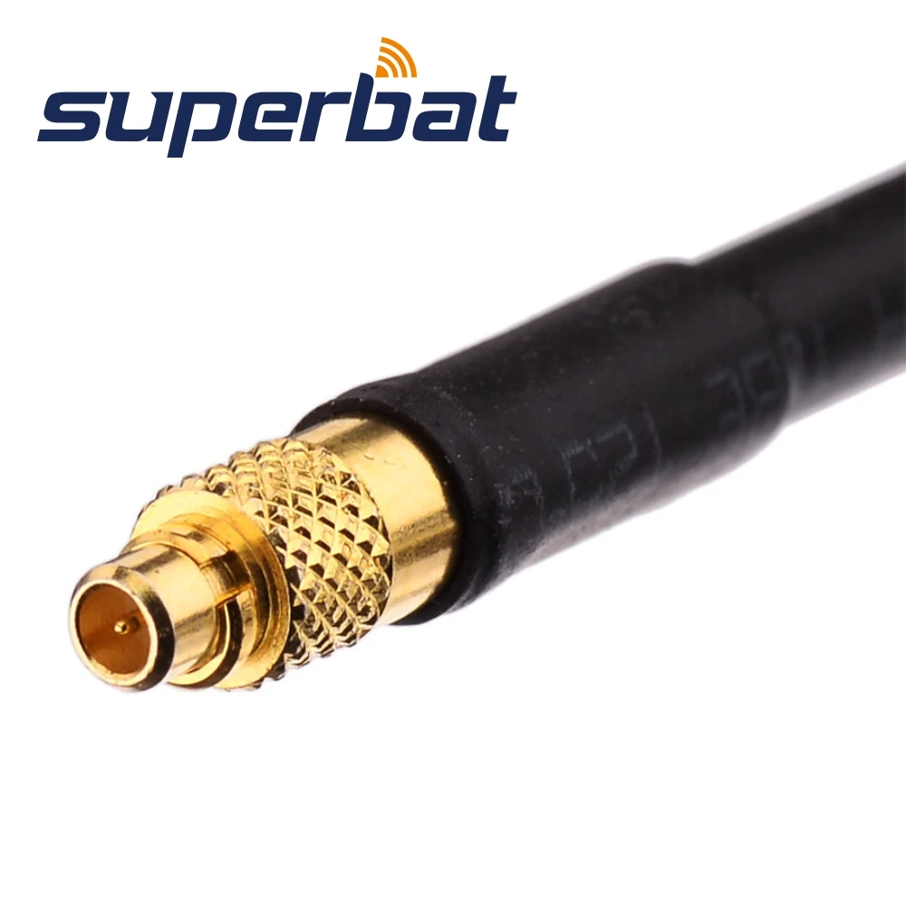 Superbat 1575.42MHz GPS Internal Antenna with MMCX Male Connector RG174 30CM Cable 50 Ohm for Audi BNW Vehicle Navigation System