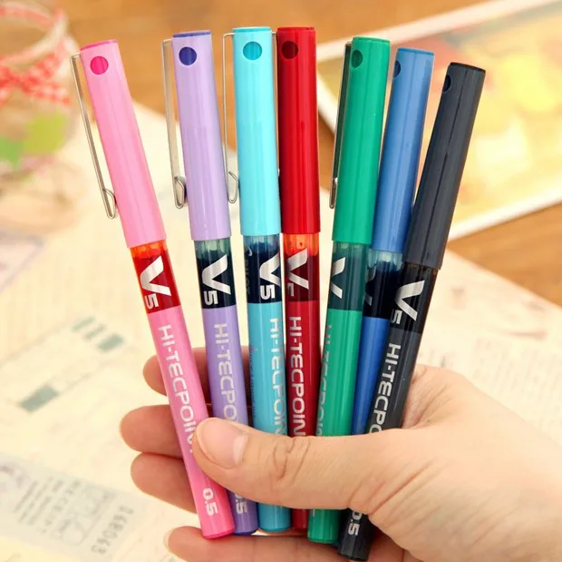 

Free shipping high quality Pilot Vision 0.5mm business roller tip pen writing elegant style office school stationery supplies