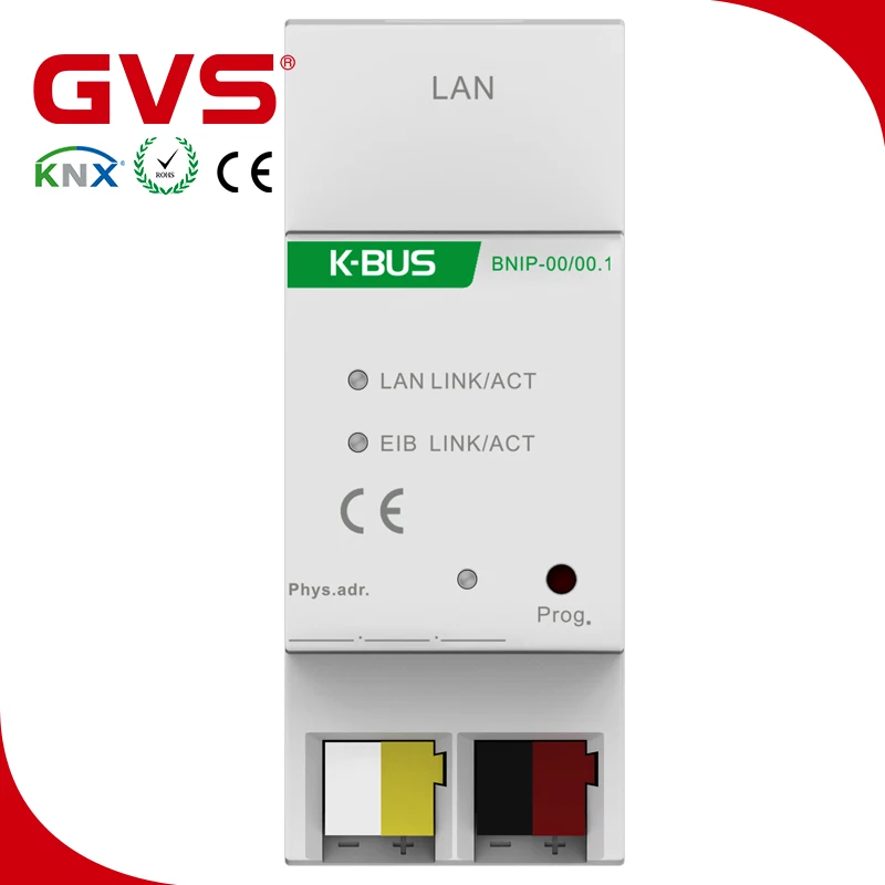

KNX/EIB GVS K-bus Mobile Phone Tablet control KNX IP Interface in KNX smart home/villa/hotel/office/building automation system