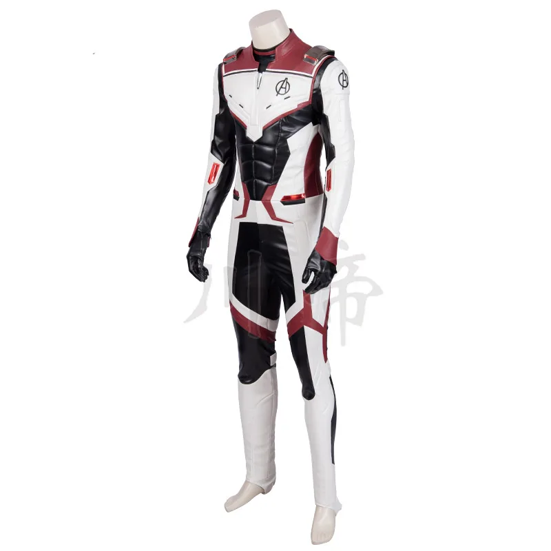 Latest Movie Avengers Endgame Cosplay Costumes Quantum Realm Jumpsuit 2019 New Superhero Bodysuit with Gloves S to 3XL