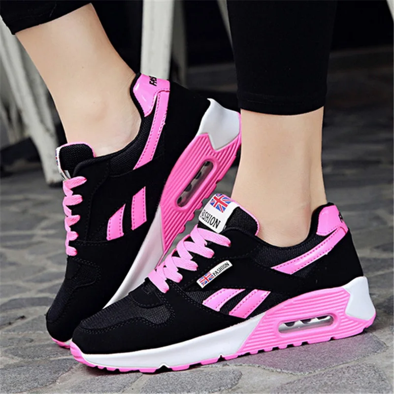 

new 2019 Hot Sale women's Sport shoes woman Air cushion Running shoes for women Outdoor Summer Sneakers women Training shoes
