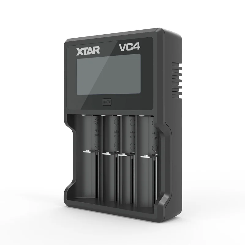 XTAR Батарея Зарядное устройство VC8 VC4 VC4S VC2 VC2S VC4 S ЖК-дисплей USB Зарядное устройство 10440/14500/14650/18350/18500/20700 21700 18650 Зарядное устройство XTAR - Цвет: VC4