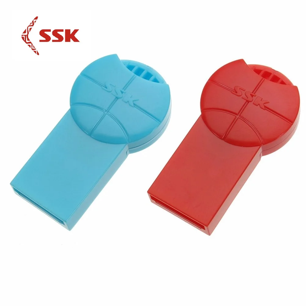 SSK Micro-SD TF кард-ридер Micro-SDHC высокоскоростной USB2.0 модный Мини Смарт USB кард-ридер для компьютера ноутбука для Mac SCRS064