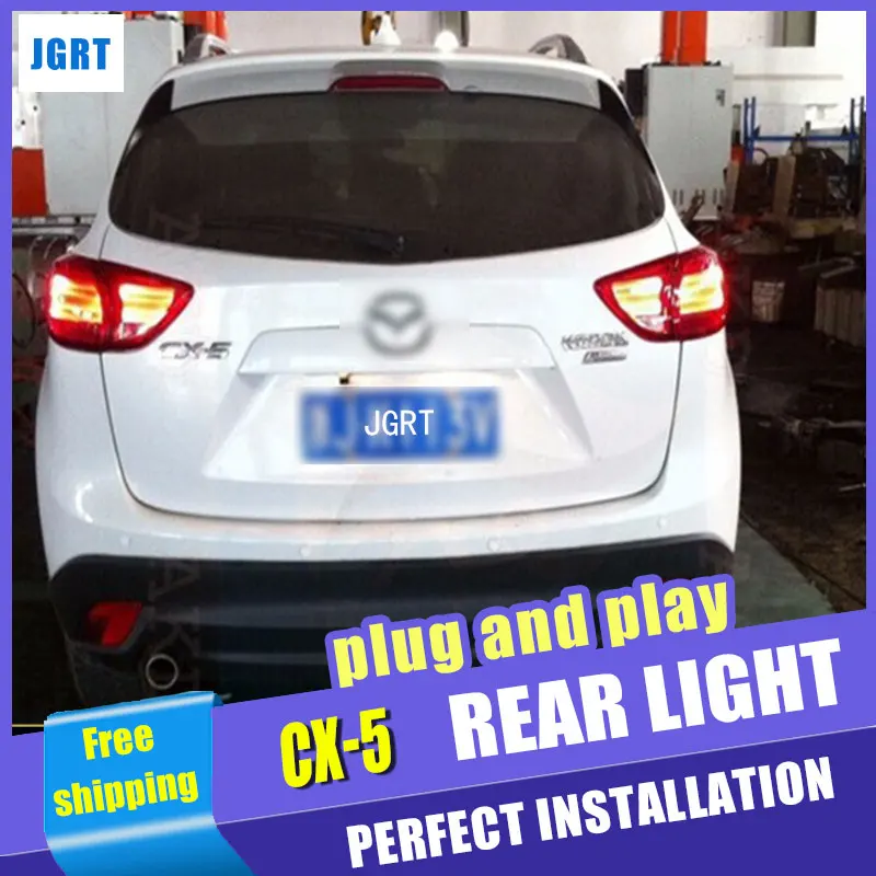 Skup Car Styling dla Mazda CX 5 Taillight montaż 2011 2017 CX5 doprowadziły ogon światło nowy CX 5 LED tylna lampa DRL + hamulec z zestaw HID 2 szt.