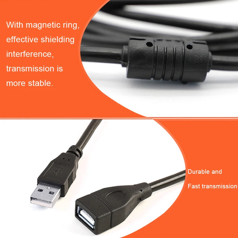 Кабель USB 2 0 штырь гнездо 1 5 м 3 м|Кабели для MP3/MP4-плееров| |
