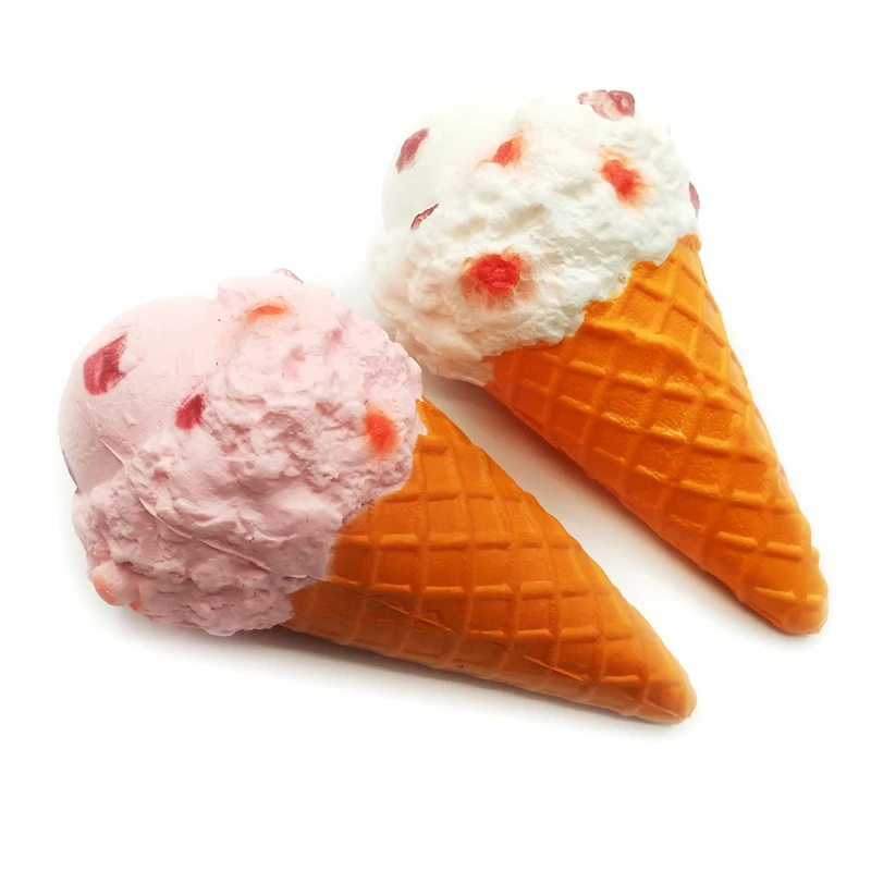 imágenes para Nueva Gran Super Lento Aumento de Cono de Helado Perfumado Kawaii Jumbo Encantos Blandos Juguetes imágenes para Nueva Gran Super Lento Aumento de Cono de Helado Perfumado Kawaii Jumbo Encantos Blandos Juguetes
