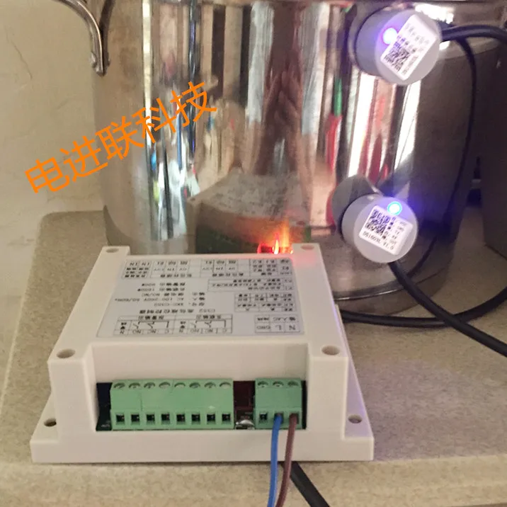 

Stainless Steel Barrel High and Low Liquid Level Automatic Controller Ultrasonic Non-contact Liquid Level Switch