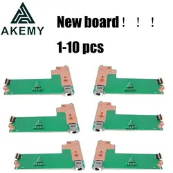 1-10 шт. Новинка! X75VD_DC_BOARD REV: 2,0 для Asus X75A X75A1 X75V X75VD X75VC X75VB кнопка на плате постоянного тока переключатель 60-NC0DC1000