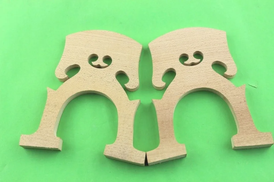 

2 pcs new student cello bridges maple wood 4/4 size cello parts