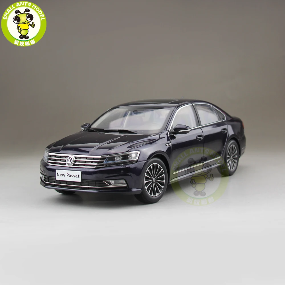 1/18 Passat литая модель автомобиля игрушки девочка мальчик Коллекция подарков на день рождения хобби фиолетовый цвет