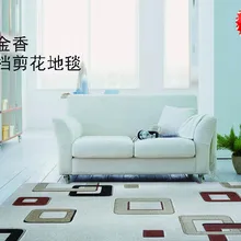 Несущий ковер, гостиная, журнальный столик, коврик, смешанный цветок, краткое китайское стиль