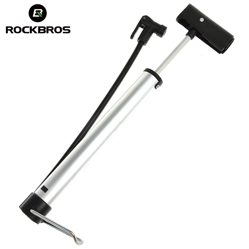 Portable Mini Hand Pump Floor Standing Bike Pump Cycle Bicycle Tire Air Pump US