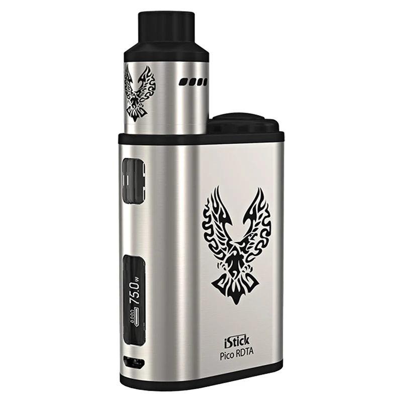 Стартовый мод Eleaf iStick Pico RDTA 75 Вт 2300 мАч с атомайзером 4 2 мл головка спирали Clapton-Silver