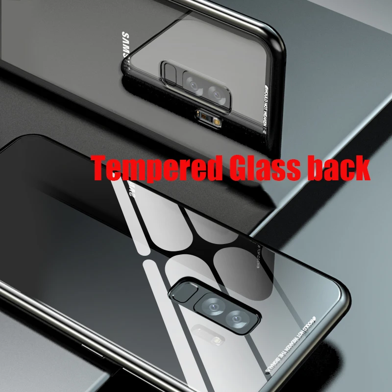 Suntaiho for Samsung S9 plus Magnetic Adsorption Flip Case for Galaxy S8 Note9 8 S7 S7 Edge Tempered Glass Back Cover Metal case Suntaiho for Samsung S9 plus Magnetic Adsorption Flip Case for Galaxy S8 Note9 8 S7 S7 Edge Tempered Glass Back Cover Metal case