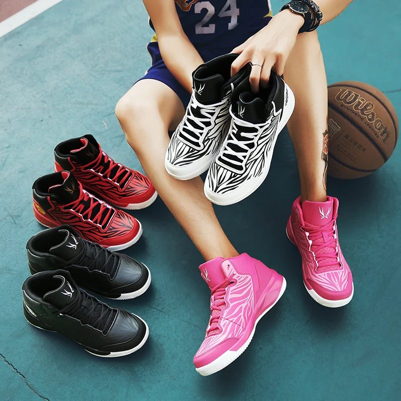 LEIXAG Мужские дышащие баскетбольные кроссовки уличная спортивная обувь Студенческая Высокая спортивная обувь для баскетбола Jordan кроссовки