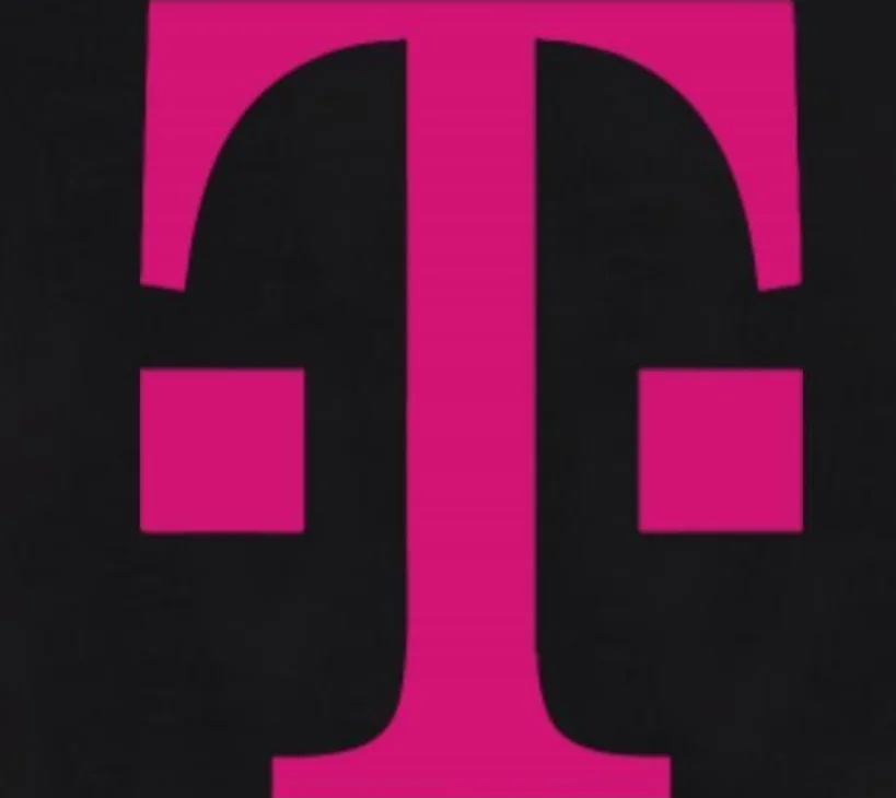 Мужская T Mobile майка М Черный С Коротким Рукавом Печатных Футболку О Образным