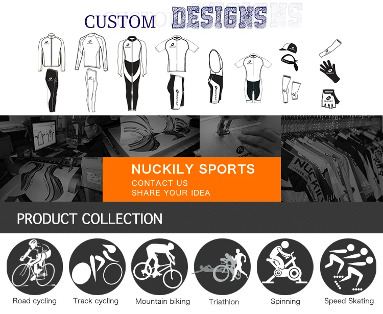 NUCKILY Лето Custom fit Cycle рубашка женская тонкая форма с длинным рукавом Велоспорт Джерси GH001