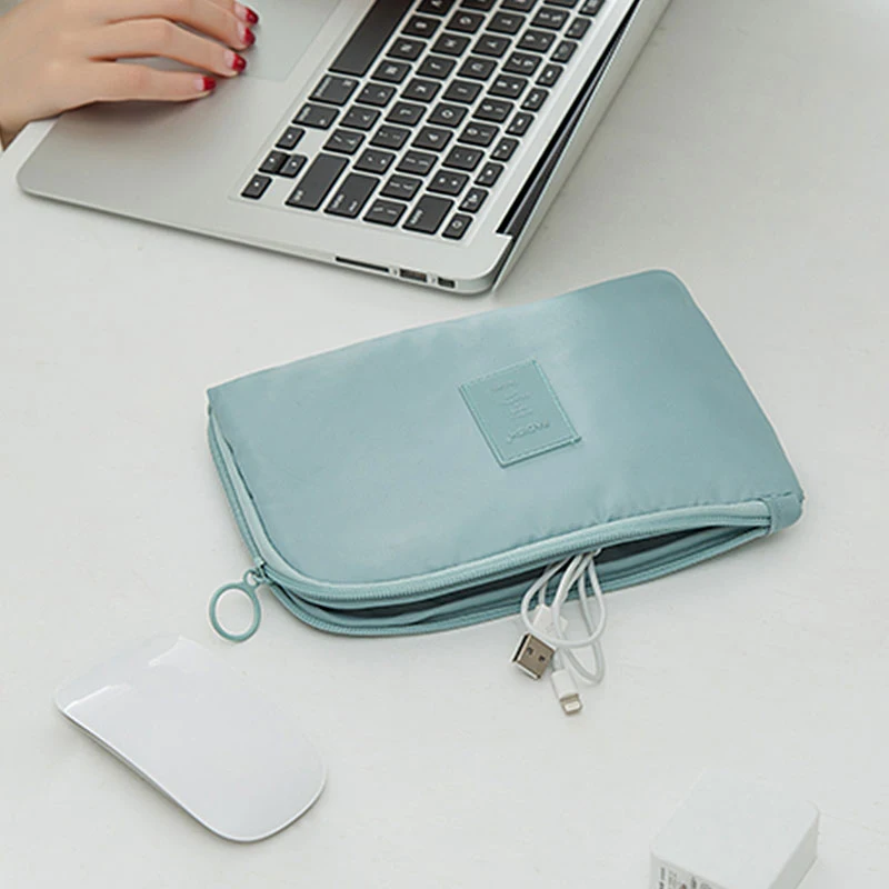  Yesello Travel Bag Electronic Digital Storage Package Mobile Phone Charging Treasure Data Line Orga - 32840021936